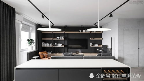 轻工业风三居,尽情地享受着极简的浪漫